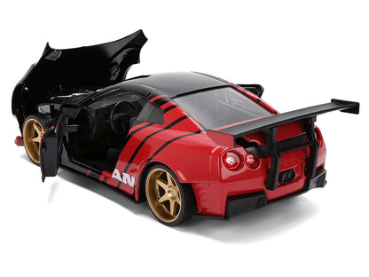 2009 Nissan GT-R (R35) Ben Sopra "Advan" Black and Red "JDM Tuners" Series 1/24 Diecast Model Car by Jada <h2>2009 Jada</h2> <p>High-quality perfect for collectors enthusiasts. Features detailed inter