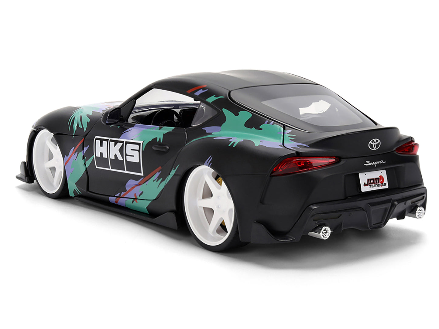 2020 Toyota GR Supra "HKS" Matt Black with Graphics "JDM Tuners" Series 1/24 Diecast Model Car by Jada <h2>2020 Jada</h2> <p>High-quality perfect for collectors and enthusiasts. Features detailed inte