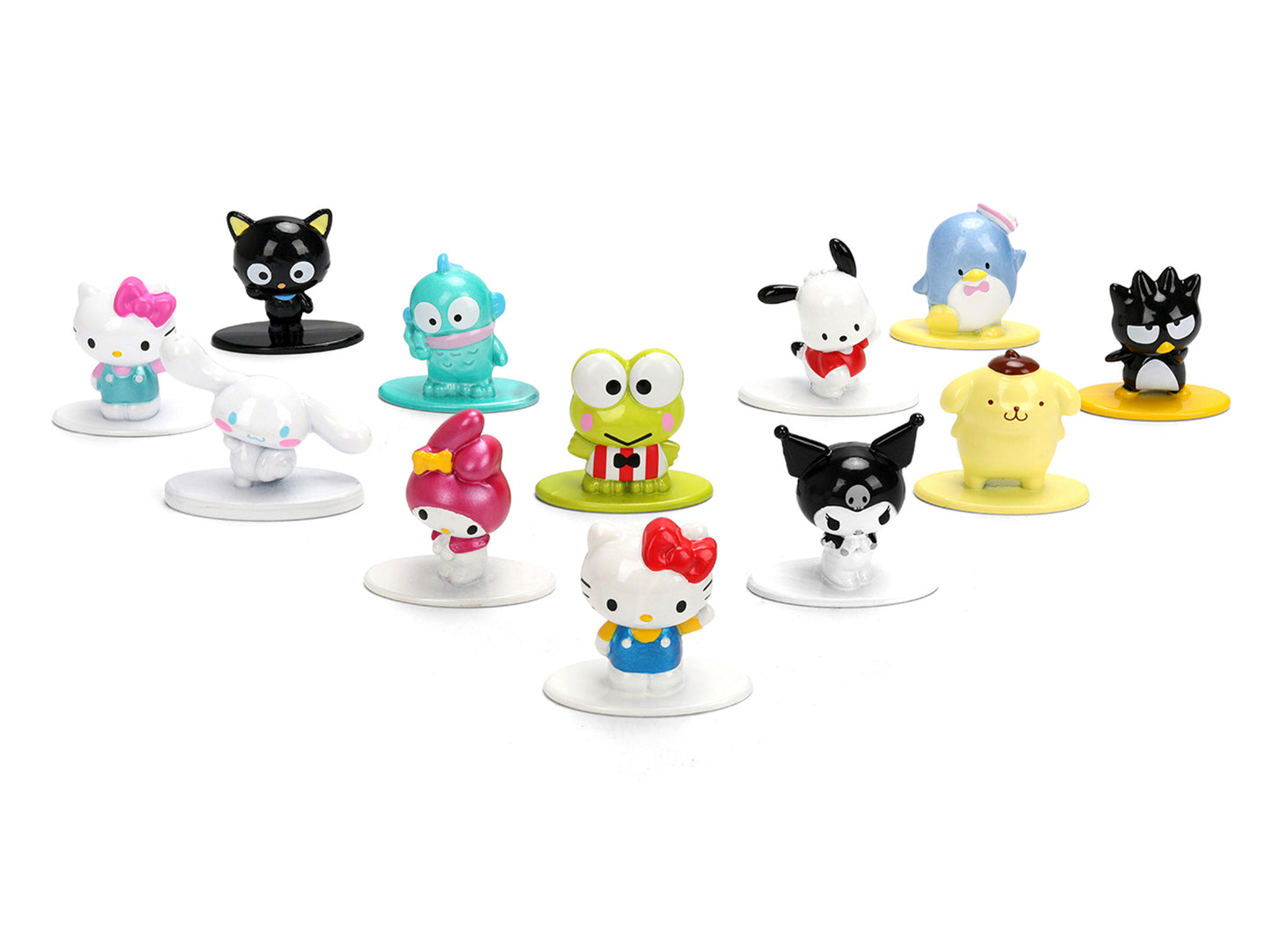 Set of 12 Diecast Figures "Hello Kitty and Friends" Franchise "Nano Metalfigs" Series Models by Jada <h2>Set Jada</h2> <p>High-quality model car perfect for collectors enthusiasts. Features detailed i