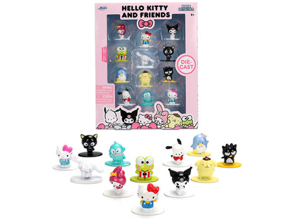Set of 12 Diecast Figures "Hello Kitty and Friends" Franchise "Nano Metalfigs" Series Models by Jada <h2>Set Jada</h2> <p>High-quality model car perfect for collectors enthusiasts. Features detailed i