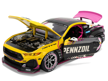 Ford Mustang RTR #213 Ben Hobson "Pennzoil" "Formula Drift PRO Championship" (2025) with Lights "RTR Vehicles" Series 1/24 Diecast Model Car by Jada <h2>Ford Jada</h2> <p>High-quality perfect for coll