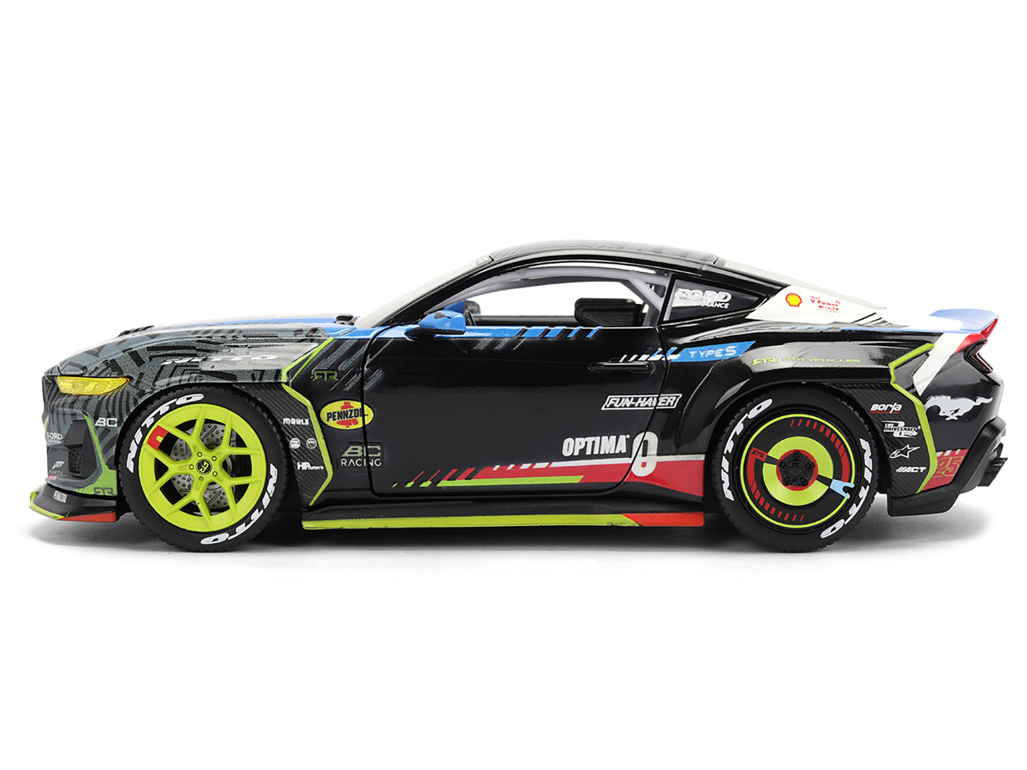 Ford Mustang RTR #25 Vaughn Gittin Jr. "Formula Drift PRO Championship" (2025) with Lights "RTR Vehicles" Series 1/24 Diecast Model Car by Jada <h2>Ford Jada</h2> <p>High-quality perfect for collector