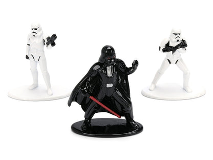 Set of 3 Diecast Figures "Star Wars" Movie Franchise "Nano Metalfigs" Series Models by Jada <h2>Set Jada</h2> <p>High-quality model car perfect for collectors and enthusiasts. Features detailed interi