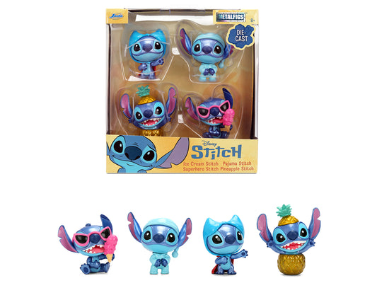Set of 4 Diecast Figures "Disney's Stitch" Wave #3 "Metalfigs" Series Models by Jada <h2>Set Jada</h2> <p>High-quality model car perfect for collectors and enthusiasts. Features detailed interior exte