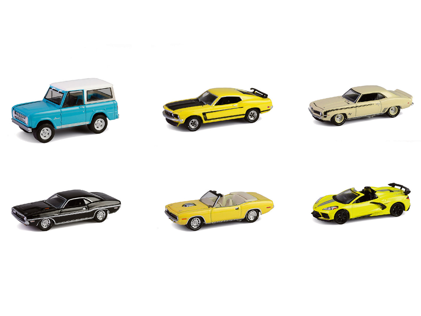 GreenLight "Barrett-Jackson" Series 15 Set of 6 Cars 1/64 Diecast Model by <h2>"Barrett-Jackson" Greenlight</h2> <p>High-quality car perfect for collectors and enthusiasts. Features detailed interior