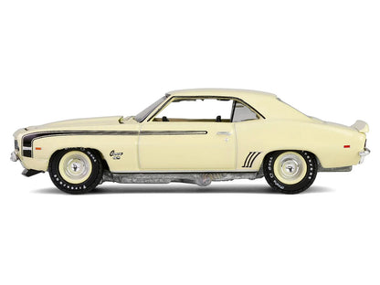GreenLight 1969 Chevrolet Camaro SS 396 Butternut Yellow with Black Stripes "Barrett-Jackson" Series 15 1/64 Diecast Model Car by <h2>1969 Greenlight</h2> <p>High-quality perfect for collectors and en