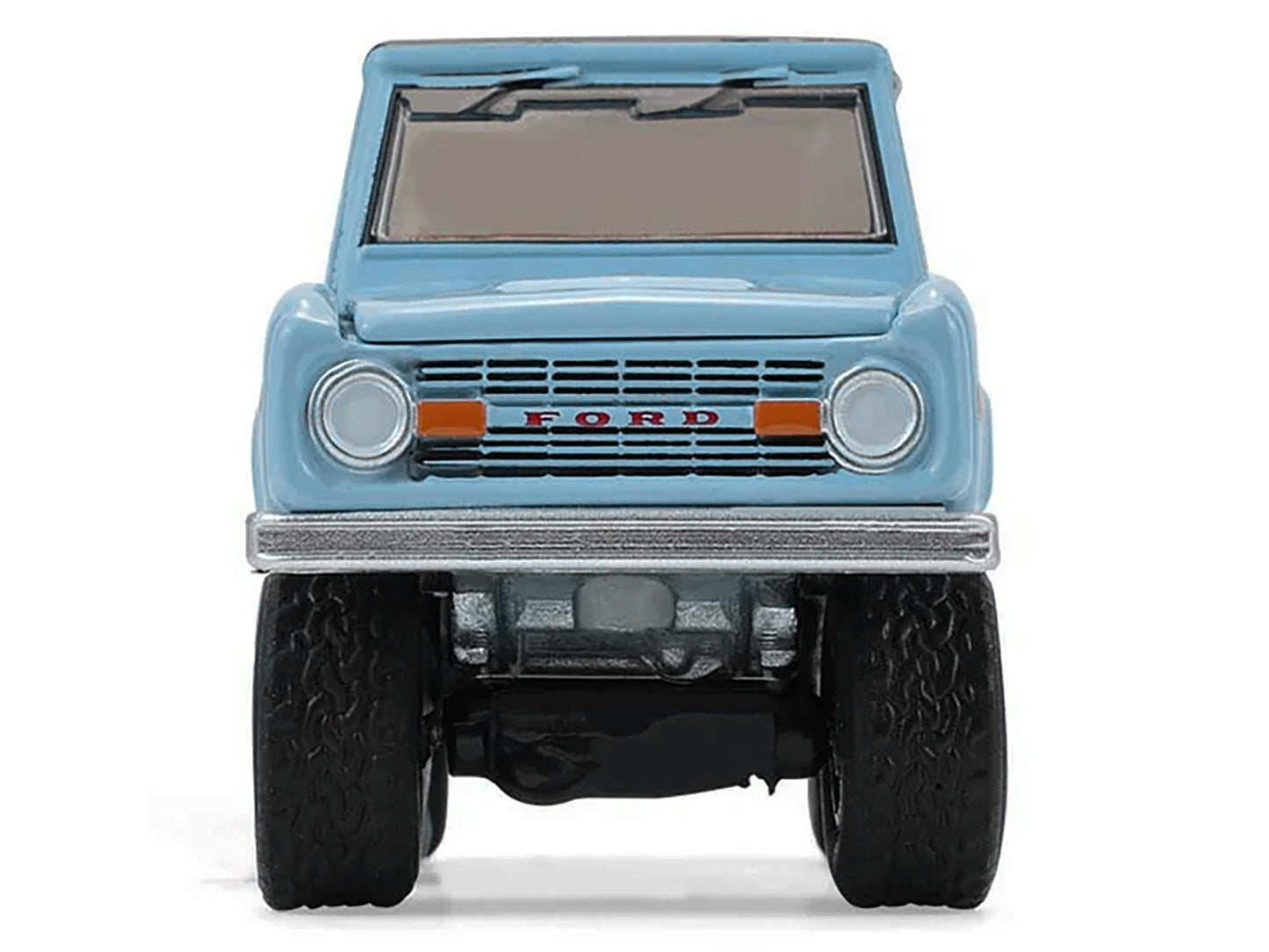 GreenLight 1972 Ford Bronco Custom SUV Light Blue with Black Top "Barrett-Jackson" Series 16 1/64 Diecast Model Car by <h2>1972 Greenlight</h2> <p>High-quality perfect for collectors and enthusiasts.