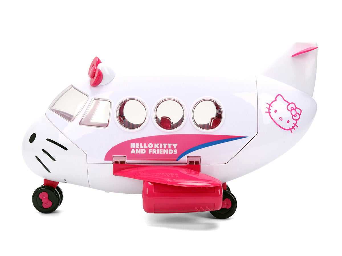 "Hello Kitty and Friends" Airplane Set with 3 Figures Model - Jada