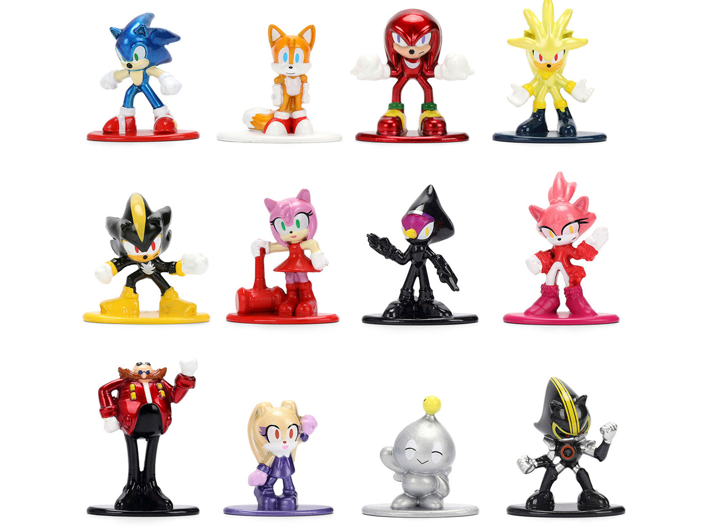Set of 12 Diecast Figures "Sonic The Hedgehog" Video Games "Nano Metalfigs" Series Models by Jada <h2>Set Jada</h2> <p>High-quality model car perfect for collectors and enthusiasts. Features detailed