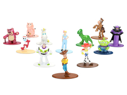 Set of 12 Diecast Figures "Toy Story" Movie Franchise "Nano Metalfigs" Series Models by Jada <h2>Set Jada</h2> <p>High-quality model car perfect for collectors and enthusiasts. Features detailed inter