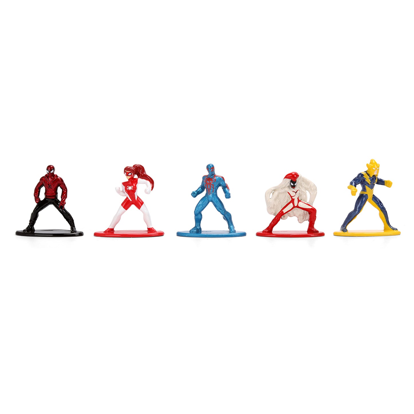 Set of 12 T&y Diecast Figures "Spider-Man" Franchise "Nano Metalfigs" Series T&y Diecast Models  by Jada
