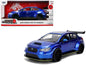2016 Subaru WRX STI Widebody Blue Metallic "JDM Tuners" Series 1/24 Diecast Model Car by Jada <h2>2016 Jada</h2> <p>High-quality perfect for collectors and enthusiasts. Features detailed interior exte