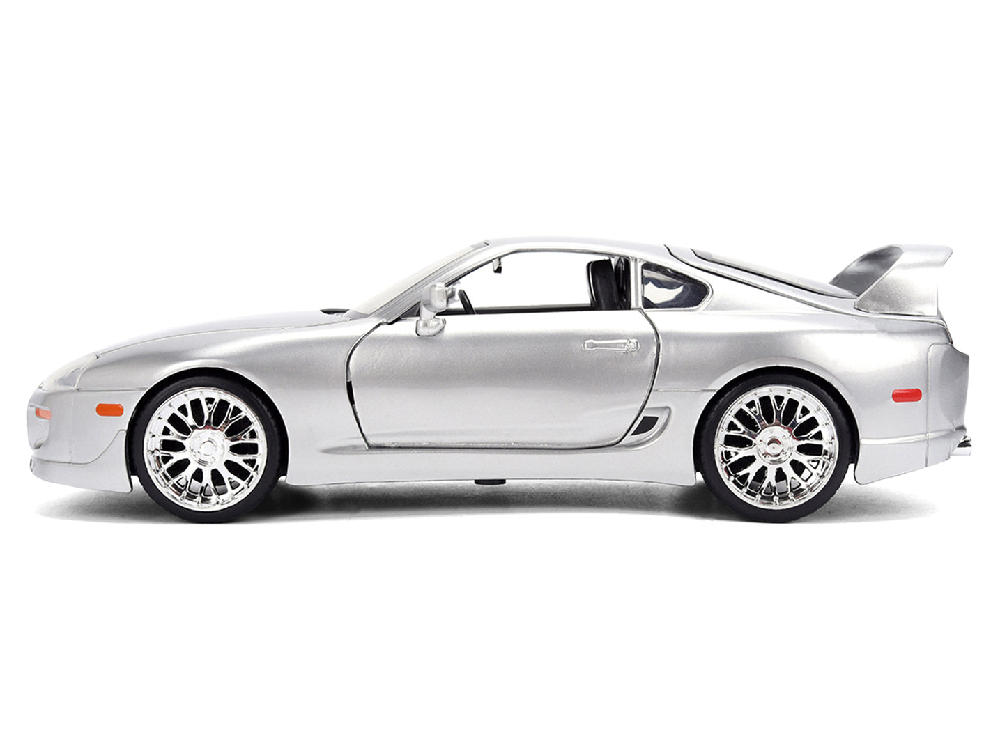 1995 Toyota Supra Silver Metallic "JDM Tuners" Series 1/24 Diecast Model Car by Jada <h2>1995 Jada</h2> <p>High-quality perfect for collectors and enthusiasts. Features detailed interior exterior craf