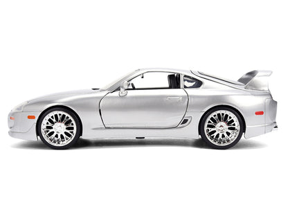 1995 Toyota Supra Silver Metallic "JDM Tuners" Series 1/24 Diecast Model Car by Jada <h2>1995 Jada</h2> <p>High-quality perfect for collectors and enthusiasts. Features detailed interior exterior craf