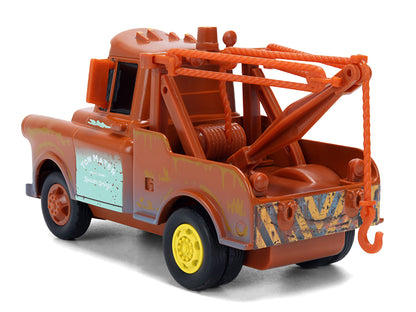 "Tow Mater" Tow Truck Brown (Rusted) "Cars" (2006) Movie "Hollywood Rides" Series 1/32 Diecast Model Car by Jada