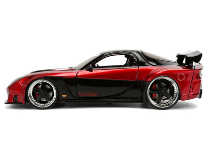 1995 Mazda RX-7 Widebody RHD (Right Hand Drive) "VeilSide" Black and Red Metallic "JDM Tuners" Series 1/24 Diecast Model Car by Jada <h2>1995 Jada</h2> <p>High-quality perfect for collectors enthusias