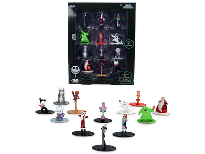 of 12 Diecast (1993) Movie Diecast Models Scale Figure Set - Jada