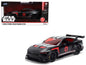 2025 Ford Mustang GTD Matt Black Silver Stripes 1/32 Diecast Model Car - Jada
