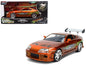 Brian's Toyota Supra Orange Color Brush Finish 25 Years of Fast & Furious Anniversary "The and the Furious" (2001) Movie "Fast Series 1/24 Diecast Model Car by Jada <h2>Brian's Jada</h2> <p>High-quali