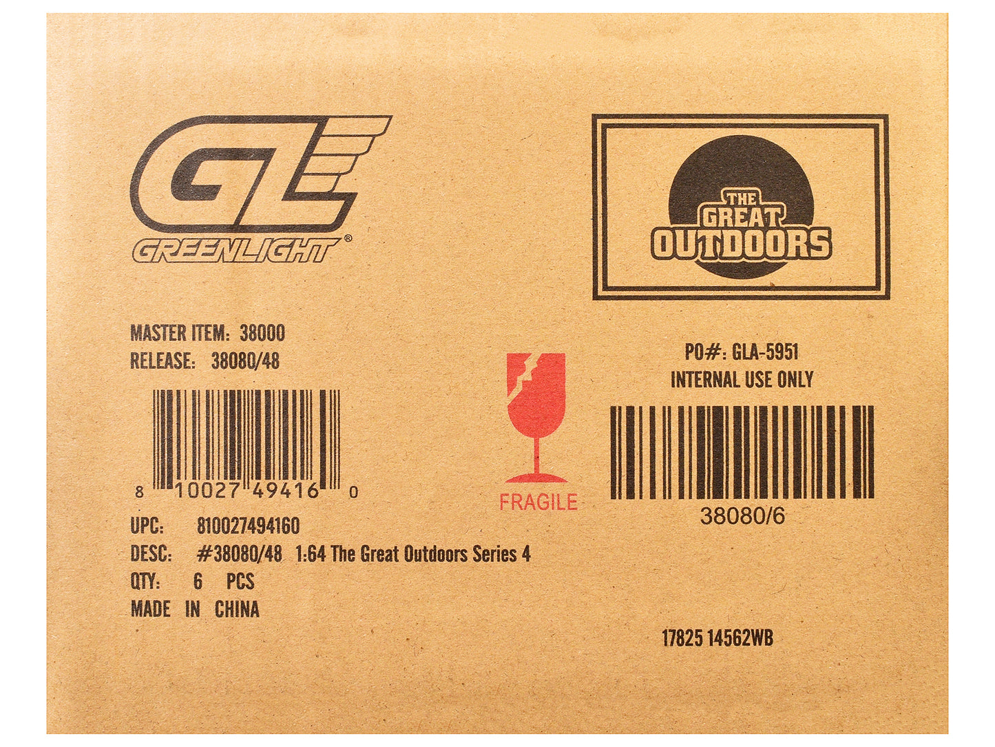 GreenLight "The Great Outdoors" Series 4 Set of 6 pieces 1/64 Diecast Model Cars by <h2>"The Greenlight</h2> <p>High-quality car perfect for collectors and enthusiasts. Features detailed interior exte