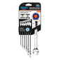 Zero Degree Metric Ultra-Precise Gearless Ratchet Wrench Set (7-Piece)