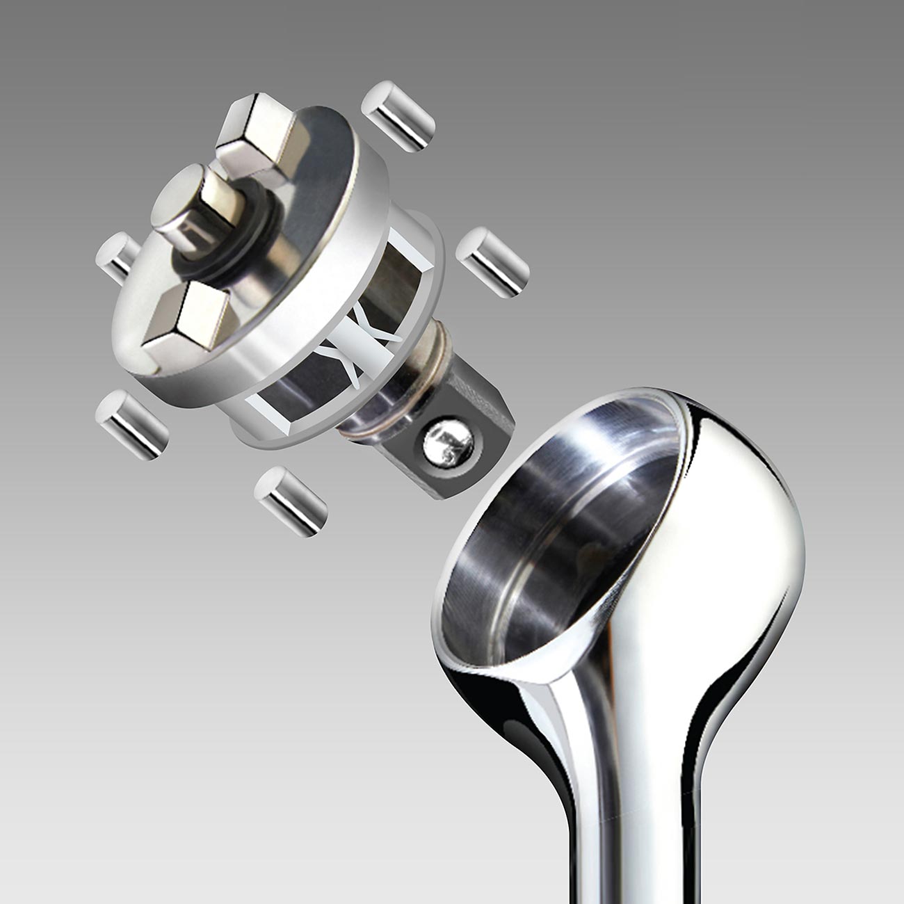 Zero Degree Ultra-Precise Gearless 1/2" Ratchet