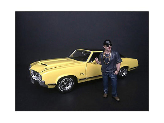 "Hanging Out II" Juan Figurine for 1/18 Scale Models by American Diorama <h2>"Hanging Diorama</h2> <p>High-quality diecast model car perfect collectors and enthusiasts. Features detailed interior exte