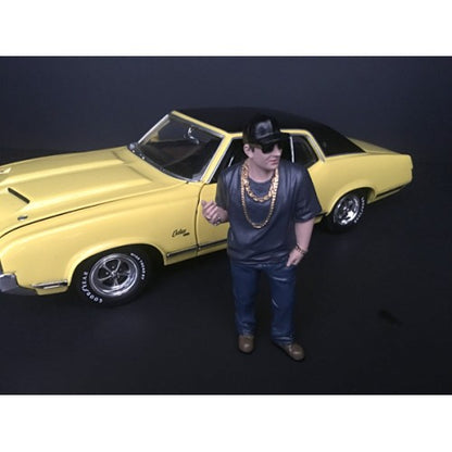 "Hanging Out II" Juan Figurine for 1/18 Scale Models by American Diorama <h2>"Hanging Diorama</h2> <p>High-quality diecast model car perfect collectors and enthusiasts. Features detailed interior exte