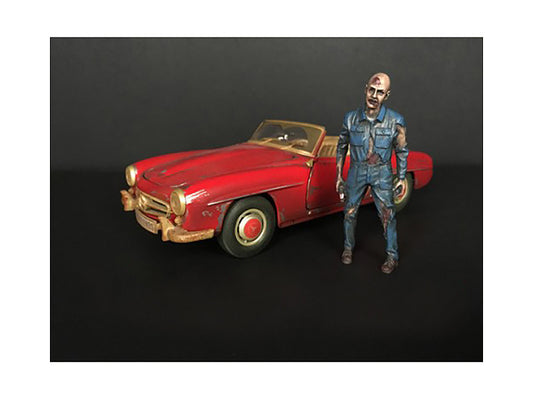 Zombie Mechanic Figurine I for 1/18 Scale Models by American Diorama <h2>Zombie Diorama</h2> <p>High-quality diecast model car perfect collectors and enthusiasts. Features detailed interior exterior c