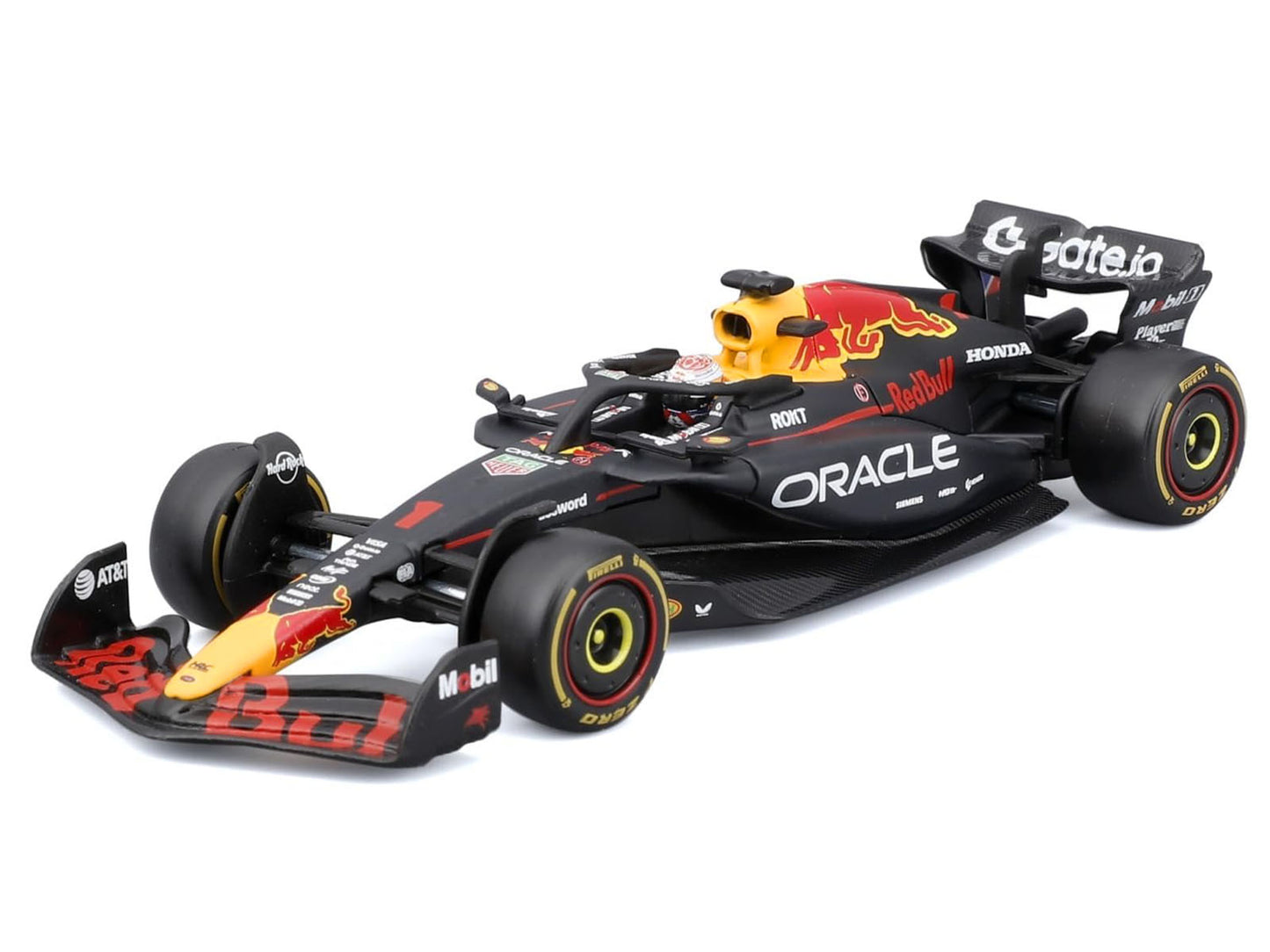 Red Bull Racing RB21 #1 Max Verstappen "Formula One F1 World Championship" (2025) with Display Case "Race" Series 1/43 T&y Diecast Model Car by Bburago