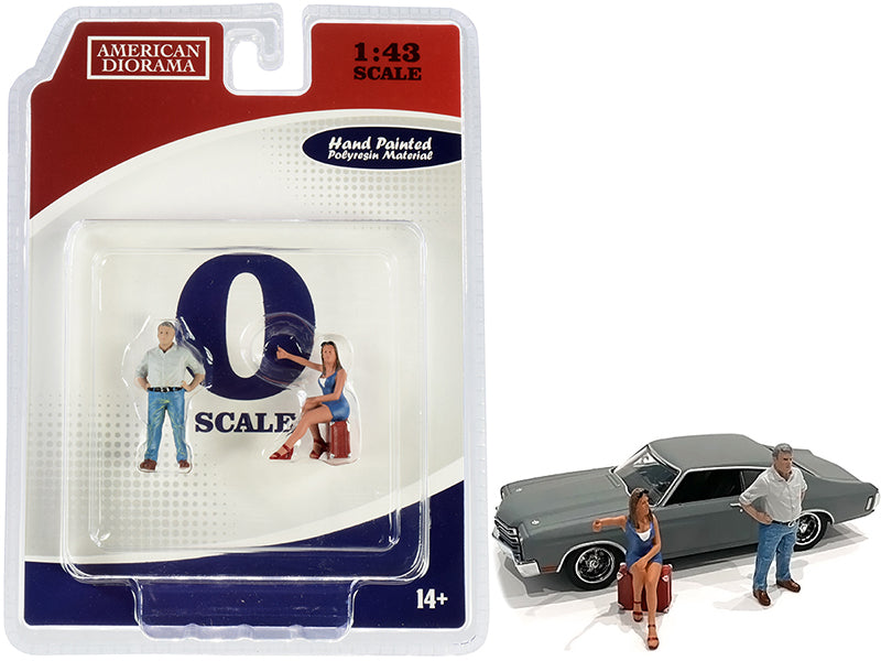 70s Style Two Figurines Set III for 1/43 Scale Models by American Diorama <h2>70s Diorama</h2> <p>High-quality diecast model car perfect collectors and enthusiasts. Features detailed interior exterior