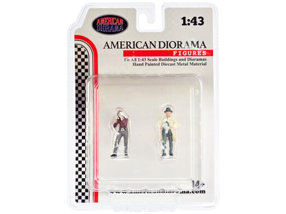 "Race Day" Two Diecast Figures Set 3 for 1/43 Scale Models by American Diorama <h2>"Race Diorama</h2> <p>High-quality model car perfect collectors and enthusiasts. Features detailed interior exterior
