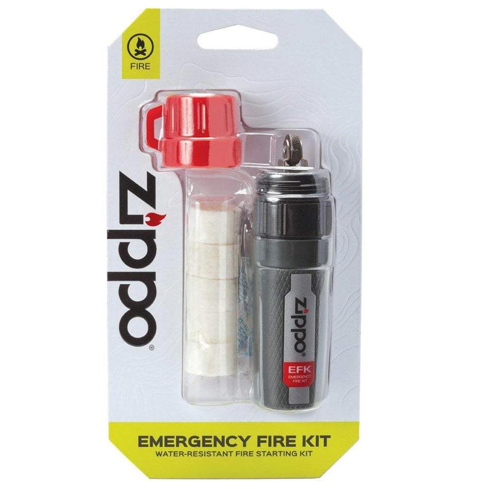 Zippo Emergency Fire Kit (Includes: SG Flint-wheel and 5 Easy Spark Tinders)