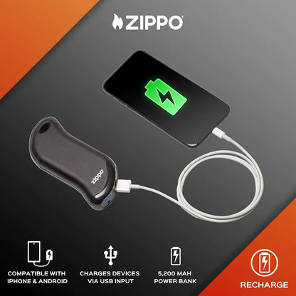 Zippo HeatBank® 9s L&M Rechargeable Hand Warmer Silver