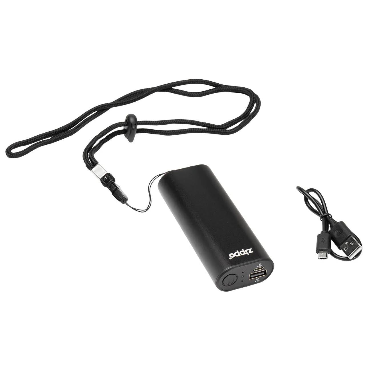 Zippo HeatBank 6 Rechargeable Hand Warmer (Black Finish)