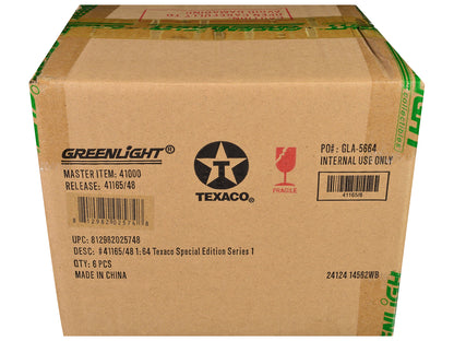 GreenLight "Texaco Special Edition" Series 1 Set of 6 pieces 1/64 Diecast Model Cars by <h2>"Texaco Greenlight</h2> <p>High-quality car perfect for collectors and enthusiasts. Features detailed interi