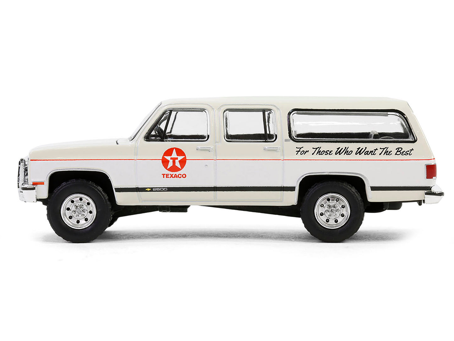 GreenLight 1990 Chevrolet Suburban "Texaco" Cream and White "Texaco Special Edition" Series 1 1/64 Diecast Model Car by <h2>1990 Greenlight</h2> <p>High-quality perfect for collectors enthusiasts. Fea