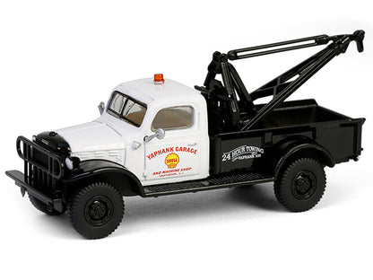 GreenLight 1945 Dodge Power Wagon Wrecker Tow Truck "Shell Oil" White and Black "Running on Empty" Series 17 1/64 Diecast Model Car by <h2>1945 Greenlight</h2> <p>High-quality perfect for collectors e