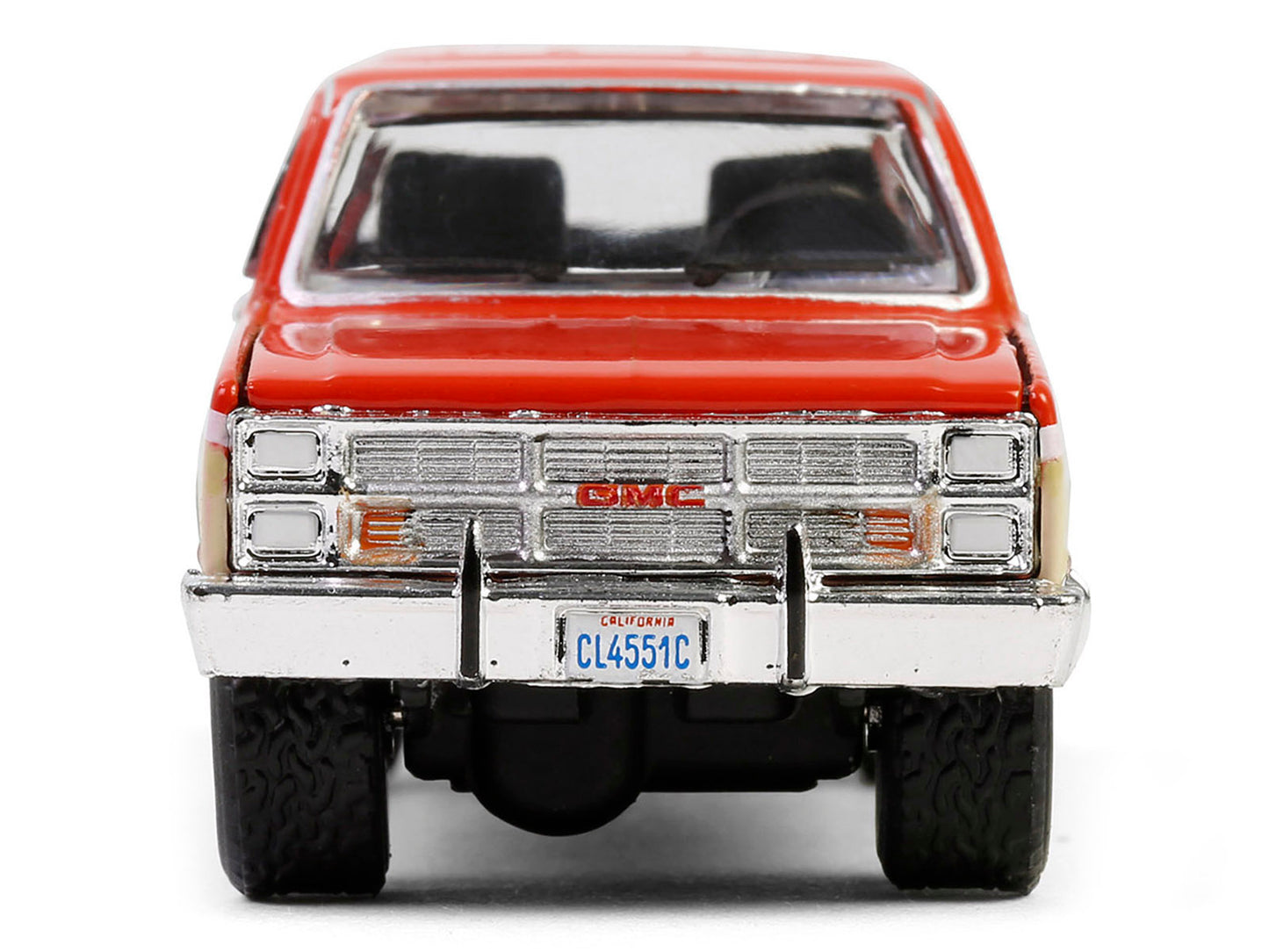 GreenLight 1988 GMC Suburban Sierra Classic C10 "Chevron" Orange and Beige with White Stripes "Chevron Special Edition" Series 1 1/64 Diecast Model Car by <h2>1988 Greenlight</h2> <p>High-quality perf