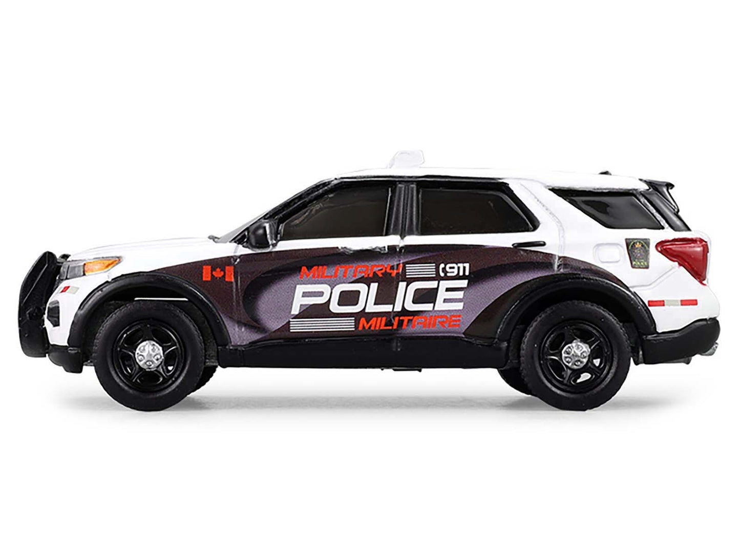 GreenLight 2024 Ford Police Interceptor Utility "Canada Military Police" White with Graphics "Hot Pursuit - Canada Special Edition" Series 1/64 Diecast Model Car by <h2>2024 Greenlight</h2> <p>High-qu