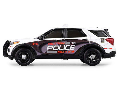 GreenLight 2024 Ford Police Interceptor Utility "Canada Military Police" White with Graphics "Hot Pursuit - Canada Special Edition" Series 1/64 Diecast Model Car by <h2>2024 Greenlight</h2> <p>High-qu