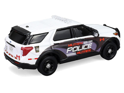 GreenLight 2024 Ford Police Interceptor Utility "Canada Military Police" White with Graphics "Hot Pursuit - Canada Special Edition" Series 1/64 Diecast Model Car by <h2>2024 Greenlight</h2> <p>High-qu