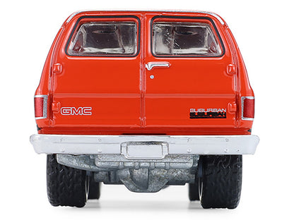 GreenLight 1991 GMC Suburban "Canada Coast Guard" Red with White Stripes "Hot Pursuit - Canada Special Edition" Series 1/64 Diecast Model Car by <h2>1991 Greenlight</h2> <p>High-quality perfect for co