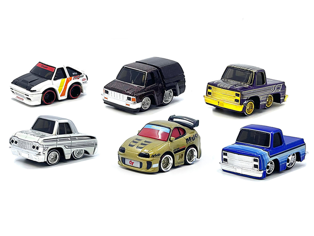 Mijo Exclusives Series MJ1 Set of 6 pcs Diecast Cars by CarTuned