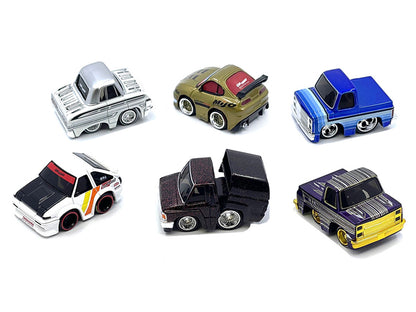 Mijo Exclusives Series MJ1 Set of 6 pcs Diecast Cars by CarTuned