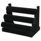 3-Tier Velvet Jewelry Stand Removable Bracelet Holder Watch Bangle Display Rack