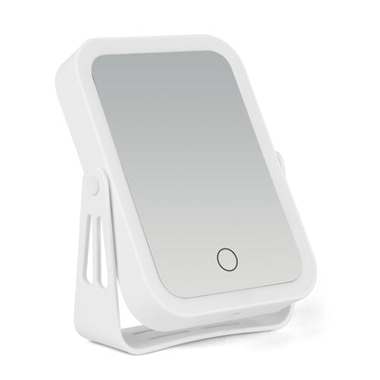 10X Magnifying Lighted Makeup Mirror Double Sided Travel With 3 Light Colors To