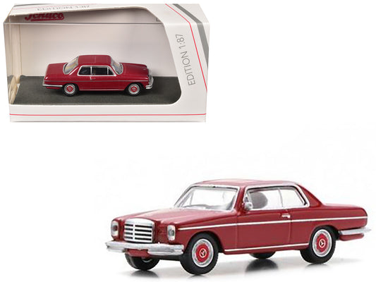 Mercedes-Benz /8 (W114) Coupe Red 1/87 (HO) T&y Diecast Model Car by Schuco