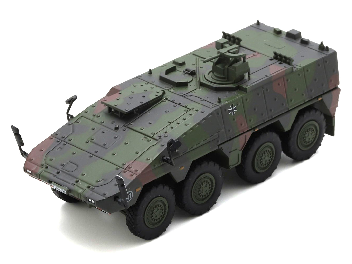 Tpz. Tank Boxer "German Army" Green Camouflage 1/87 (HO) Scale T&y Diecast Model Car by Schuco