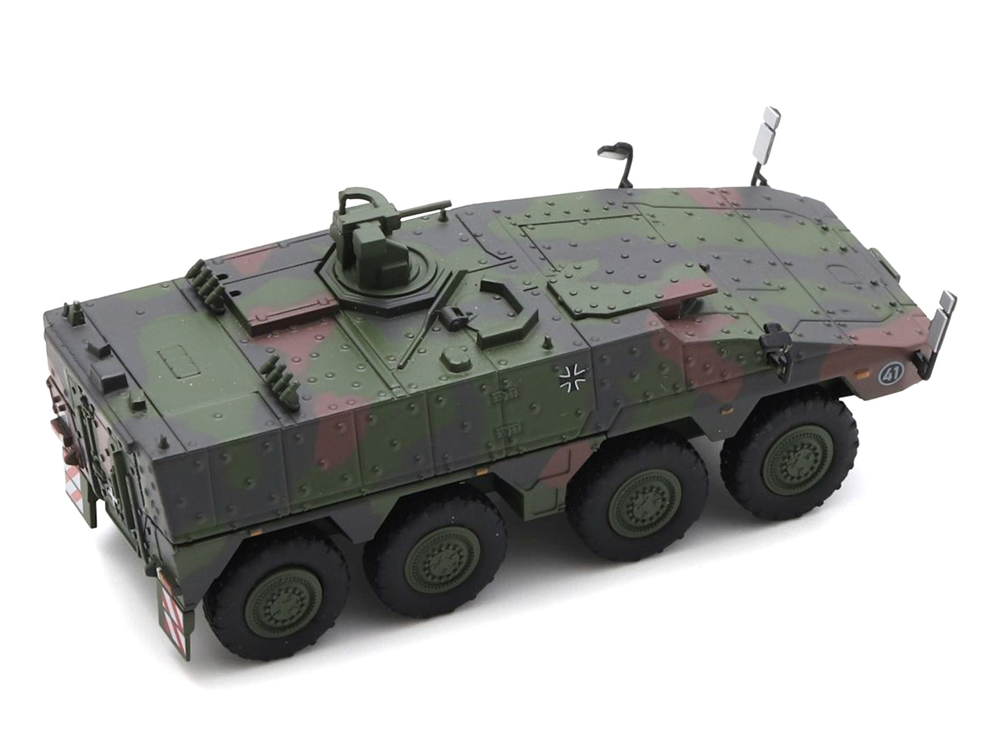 Tpz. Tank Boxer "German Army" Green Camouflage 1/87 (HO) Scale T&y Diecast Model Car by Schuco